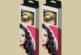 Custom Hair Extension Boxes