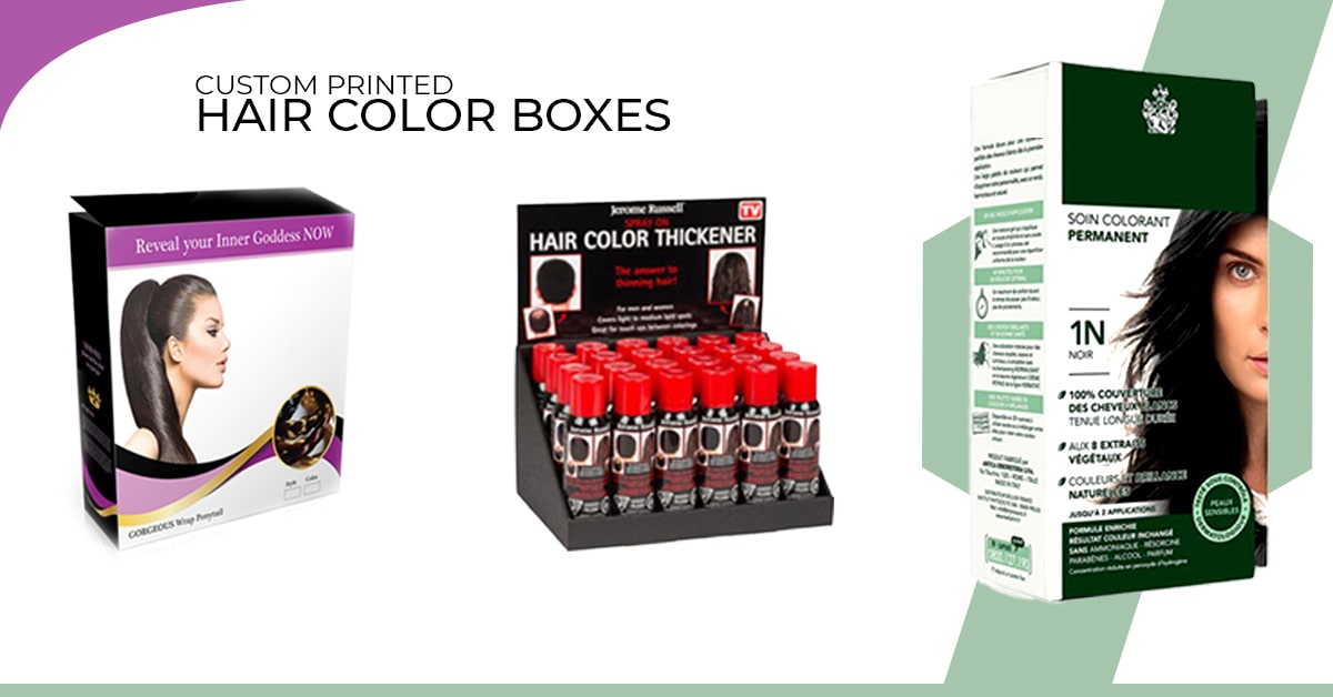 Custom Printed Hair Color Boxes The Right Choice for Your Hair Colors